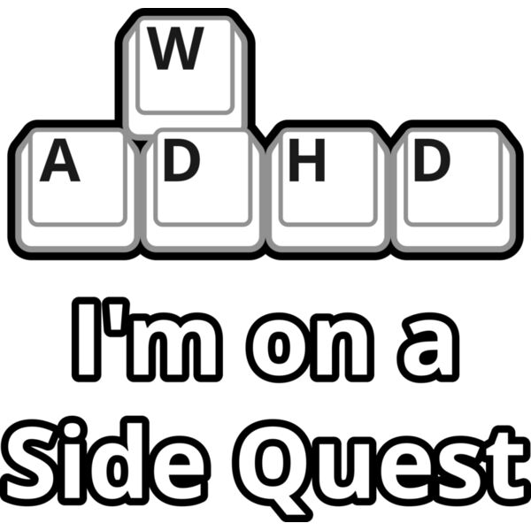 ADHD Im on a Side Quest Thumbnail